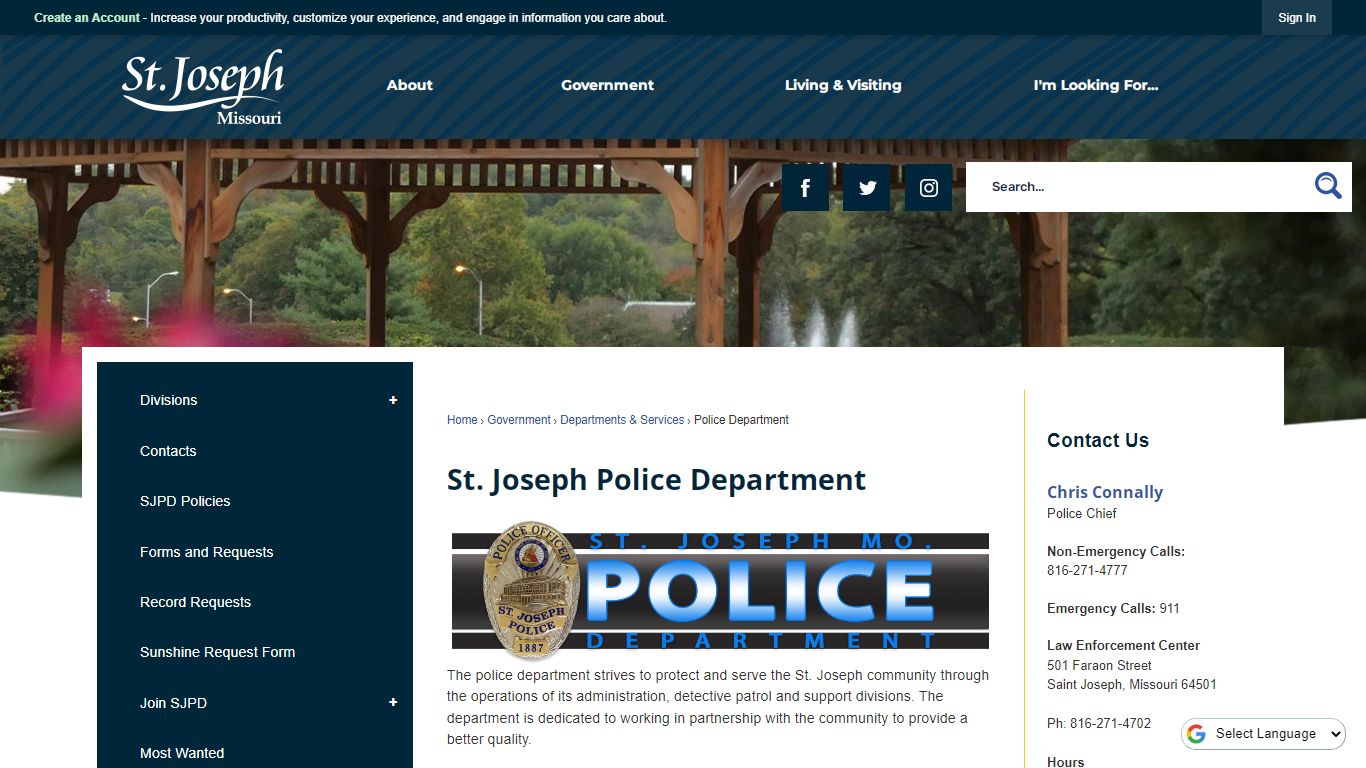 St. Joseph Police Department